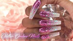 Glitter-Pink-Ombre-Nails-2