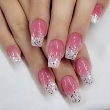 Glitter-Pink-Ombre-Nails-5