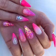 Glitter-Pink-Ombre-Nails-7