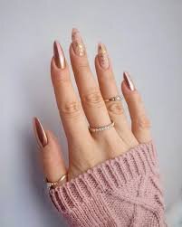 Gold-Nails-Accent-For-Your-Fall-Nails-10
