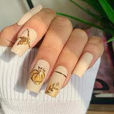 Gold-Nails-Accent-For-Your-Fall-Nails-5