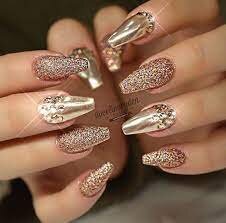 Gold-Wedding-Nail-Idea-3