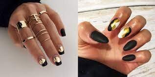 Gold-and-Black-Nails-Combination-5