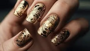 Gold-nail-designs-3