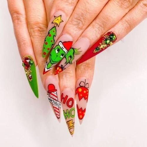 Grinch-Christmas-Nails-1