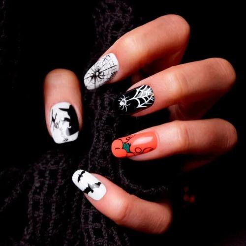 Halloween-Nail-Art-with-Simply-Batty-3