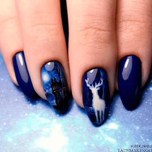 Harry-Potter-Nail-Designs-–-Witches-And-Wizards-1