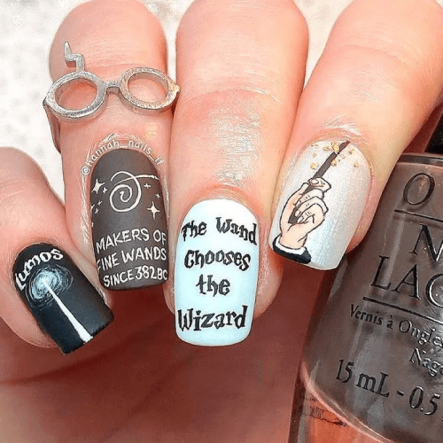 Harry-Potter-Nail-Designs-–-Witches-And-Wizards-3
