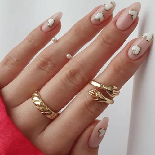 Heart-Wedding-Nail-Art-1