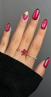 Hearts-Nail-Designs-For-Short-Shape-10