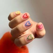 Hearts-Nail-Designs-For-Short-Shape-7