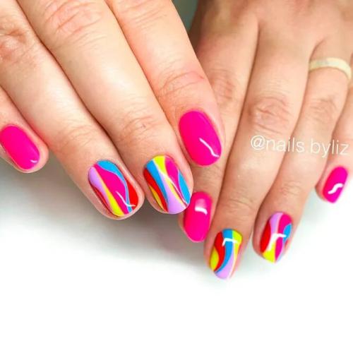 Hot-Pink-Ombre-Nails-1