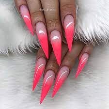 Hot-Pink-Ombre-Nails-4