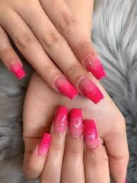 Hot-Pink-Ombre-Nails-5