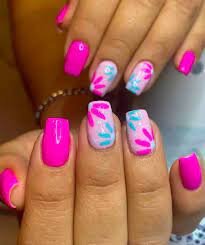 Hot-Pink-Summer-Nails-5