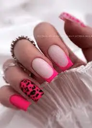 Hot-pink-nail-designs-7