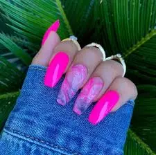 Hot-pink-nail-designs-9