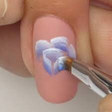 How-To-Ombre-Nails-With-Floral-Art-4