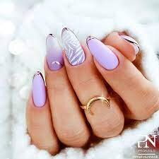 Lavender-Shades-For-Almond-Shaped-Nails-4