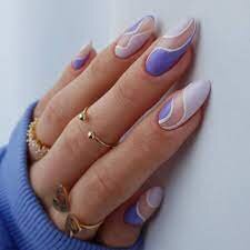 Lavender-Shades-For-Almond-Shaped-Nails-5