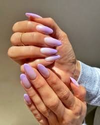 Lavender-Shades-For-Almond-Shaped-Nails-8