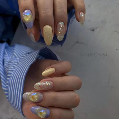 Lemon-Yellow-and-Lavender-Mani-1