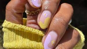 Lemon-Yellow-and-Lavender-Mani-2