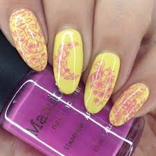 Lemon-Yellow-and-Lavender-Mani-5