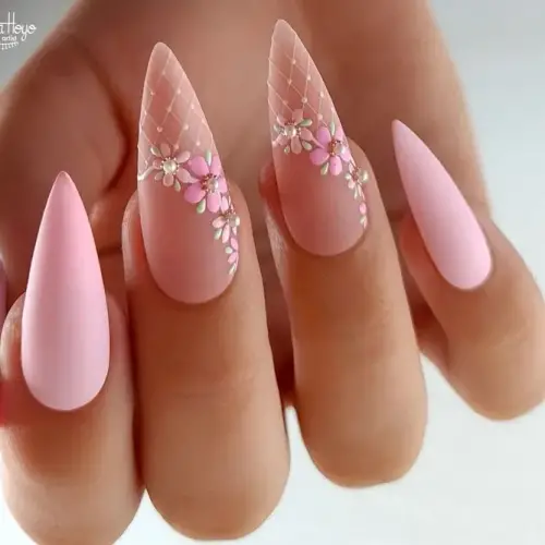 Light-Matte-Pink-Nails-1