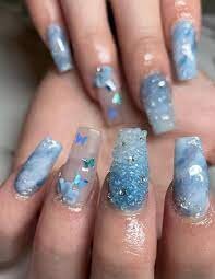 Long-Coffin-Nail-Designs-In-Baby-Blue-4