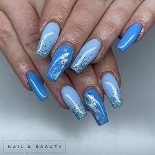 Lovely-Blue-Gradient-Coffin-Nails-8