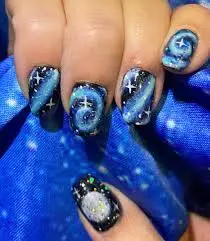 Magical-Holiday-Galaxy-Nails-Art-7