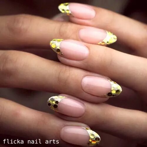 Magnificent-Gold-French-Nails-1