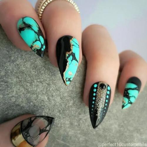 Marble-Nail-Art-Design-1