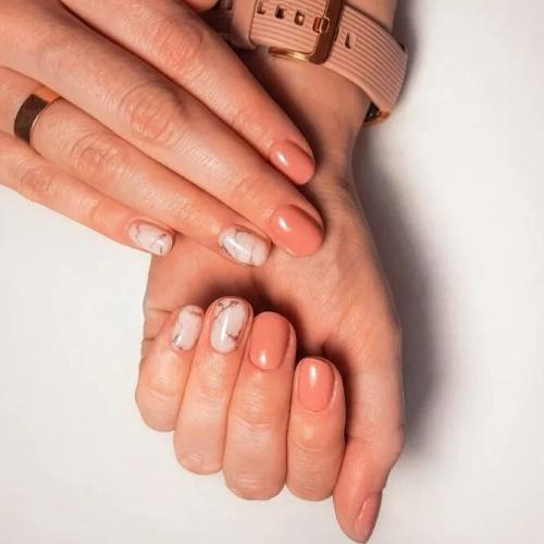 Marble-Nails-In-Different-Nude-Shades-3