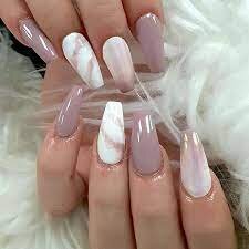 Marble-Nails-In-Different-Nude-Shades-6