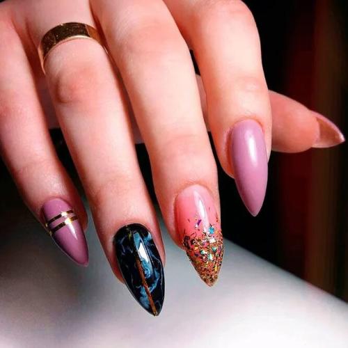 Marble-Pointy-Nail-Art-2