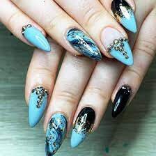 Marble-Pointy-Nail-Art-7