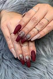 Maroon-Ombre-Nails-2