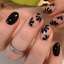 Matte-Black-Nails-with-Flowers-3.jpg