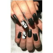 Matte-Black-Nails-with-Flowers-5.jpg