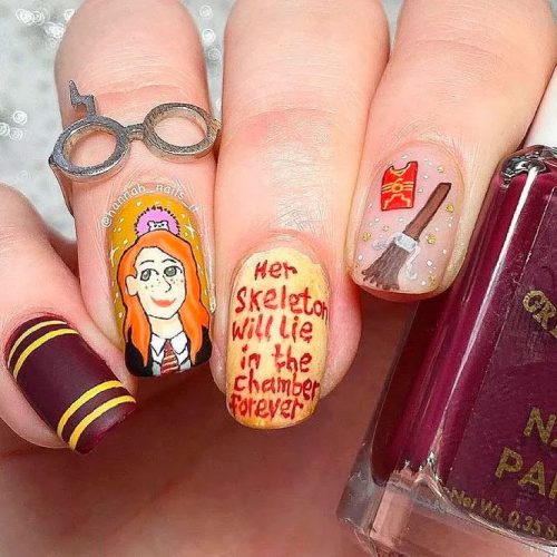 Matte-Harry-Potter-Nails-2