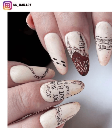 Matte-Harry-Potter-Nails-3