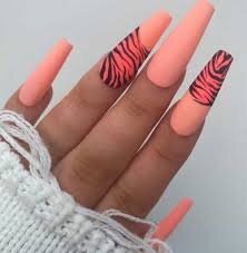 Matte-Peach-Nails-11