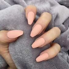 Matte-Peach-Nails-5