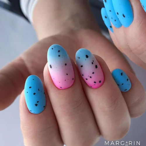 Matte-Pink-Nail-Polish-With-Another-Colors-3 (1)