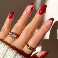 Matte-Red-Short-Coffin-Manicure-4