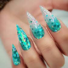 Mermaid-Acrylic-Nails-Design-3