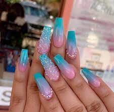 Mermaid-Acrylic-Nails-Design-4