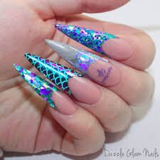 Mermaid-Acrylic-Nails-Design-9